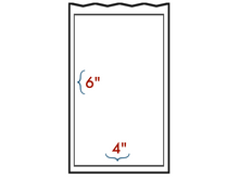 Load image into Gallery viewer, Premium Fluorescent 4" x 6" Thermal Transfer Labels 1,000/rl 4rls/cs; $39.00/1,000 Labels