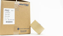 Load image into Gallery viewer, Flatback Tape - 3" - Brown Hand Tearable 16 rls/cs; $14.50/rl
