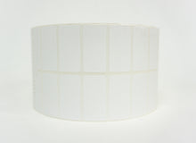 Load image into Gallery viewer, 1.5" x 1" Premium Thermal Transfer Labels 11,000/rl, 6rls/cs; from $2.85/1,000 Labels