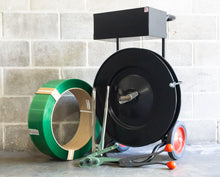 Load image into Gallery viewer, Polyester Strapping 5/8" x 3600' Start Up Kit Bundle