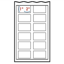 Load image into Gallery viewer, 2" x 1" Premium Thermal Transfer Labels 11,000/rl 4rls/cs; from $2.95/1,000 Labels