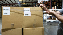 Load image into Gallery viewer, Strapping Tape - 3/4" - Black/Clear 96 rls/cs; from $1.69/rl