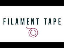 Load and play video in Gallery viewer, 1" Filament Strapping Tape - Utility Grade 36 rls/cs; from $2.95/rl
