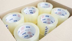 Clear Tape - Standard Carton Sealing - 1.8 mil - RTL Packaging Company