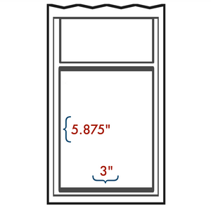 3" x 5.875" Hi -Tack Premium Thermal Transfer Labels 1,100/rl 4rls/cs; from $41.55/1,000 labels