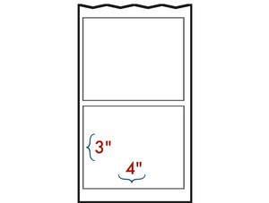 Thermal Transfer Labels - White/ Blank - RTL Packaging Company