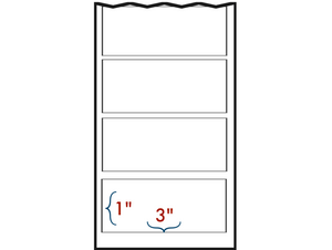 Thermal Transfer Labels - White/ Blank - RTL Packaging Company