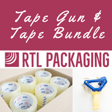 Load image into Gallery viewer, Packing Tape &amp; Tape Dispenser Bundle - Standard Duty
