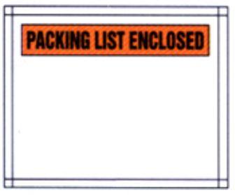 Packing List Envelopes - RTL Packaging Company